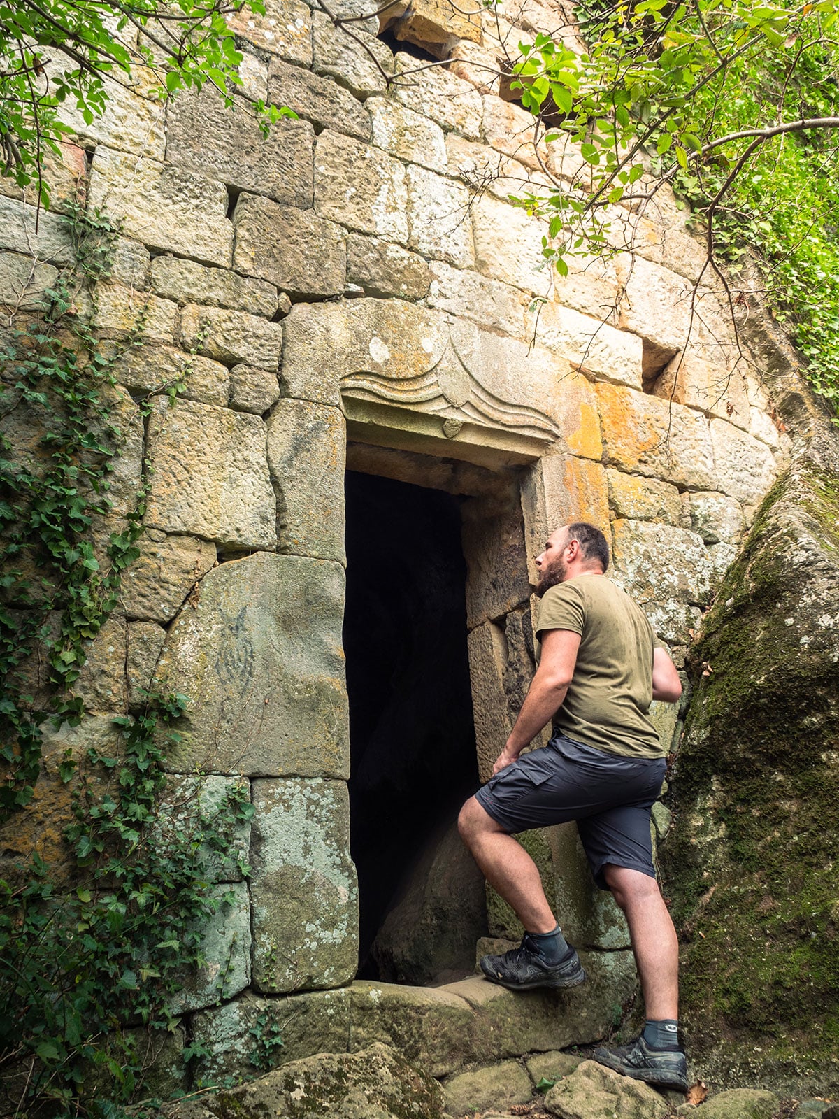 Rando grotte de Jaubernie Ardèche